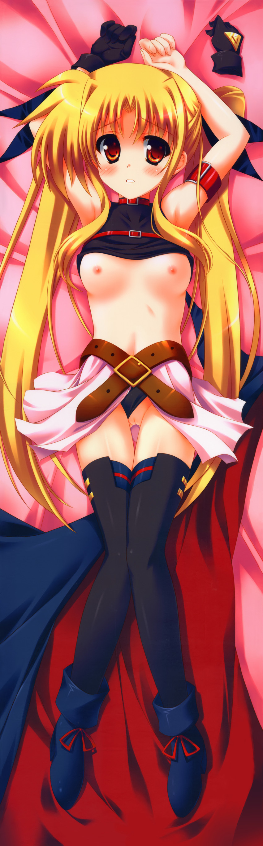 fate testarossa (lyrical nanoha and 2 more) drawn by kouzuki_hajime