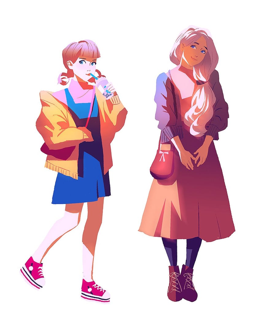 mercedes von martritz and annette fantine dominic (fire emblem and 1 more) drawn by chuwenjie