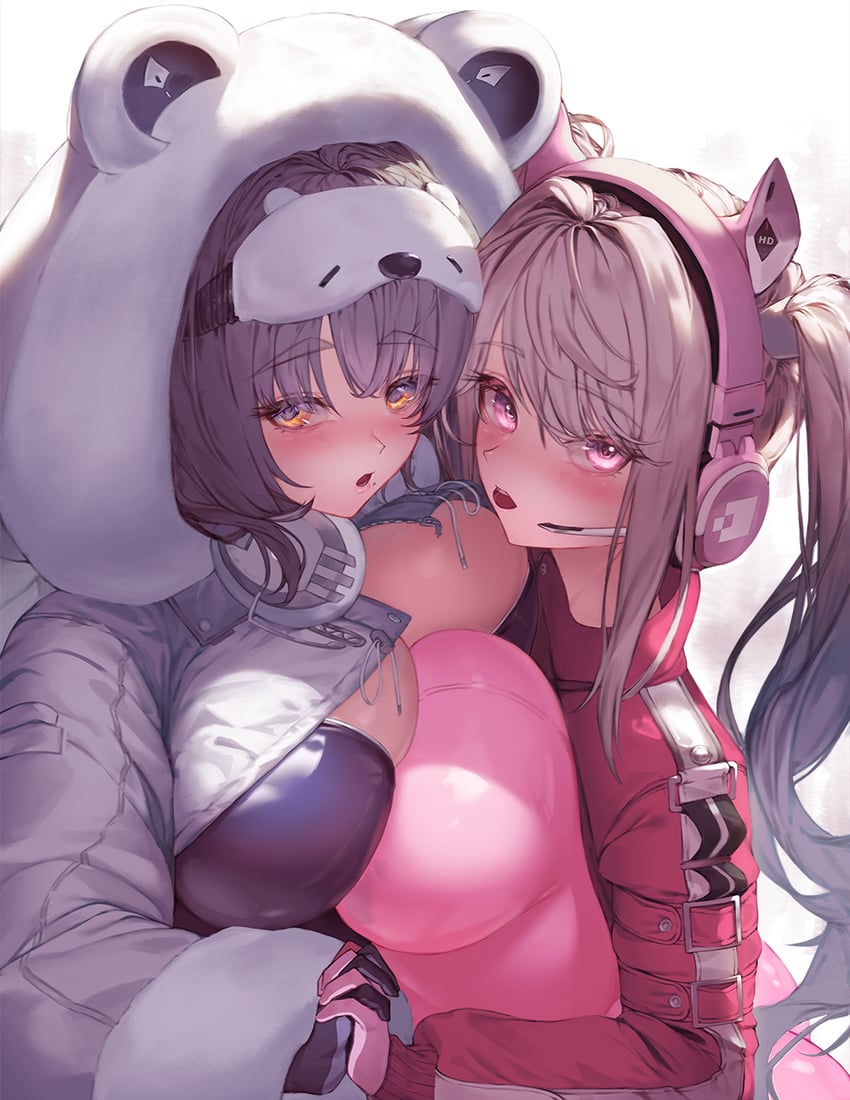 alice and neve (goddess of victory: nikke) drawn by hidmin