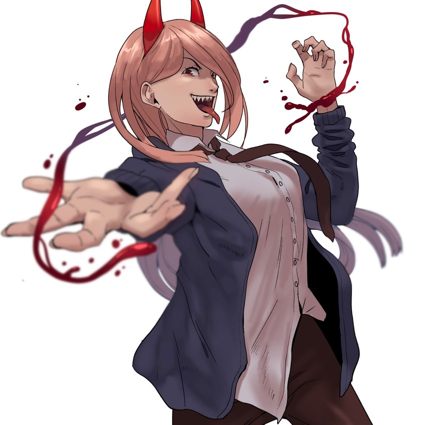 power (chainsaw man) drawn by francisco_mon