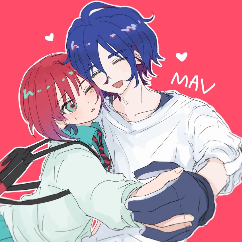 amate yuzuriha and shuji ito (gundam and 1 more) drawn by yoursansface