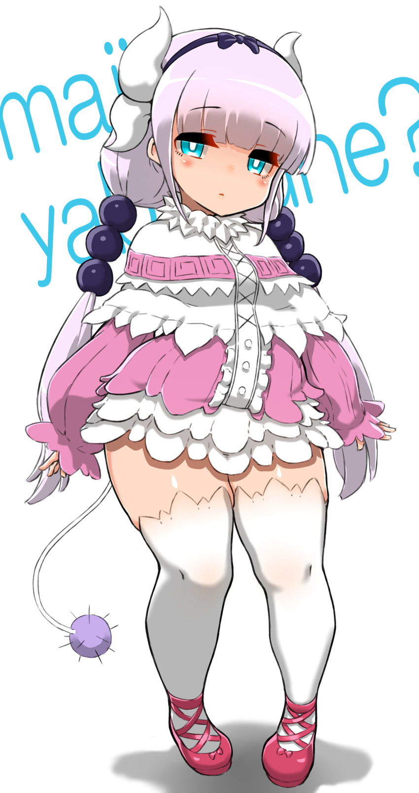 kanna kamui (kobayashi-san chi no maidragon) drawn by haku_hakujou_daimaou
