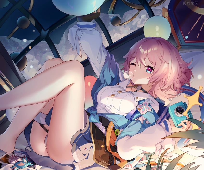 march 7th (honkai and 1 more) drawn by guzangnanfeng