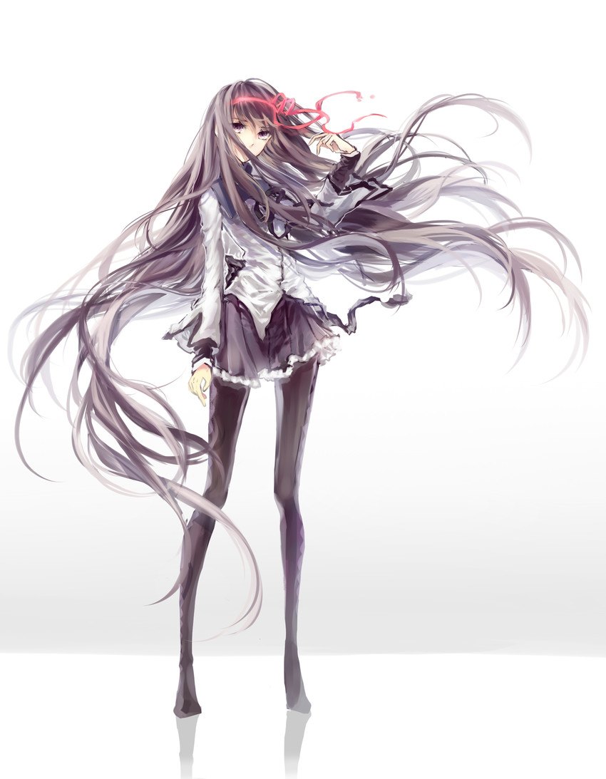 akemi homura (mahou shoujo madoka magica) drawn by suco_(anya1218)