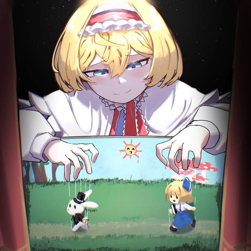 alice margatroid (touhou) drawn by bat_krub