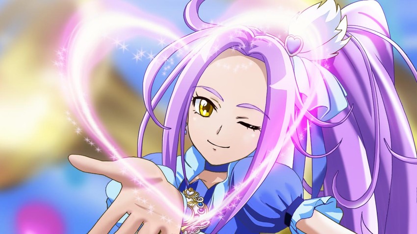 kurokawa eren, seiren, and cure beat (precure and 1 more) drawn by haruyama_kazunori