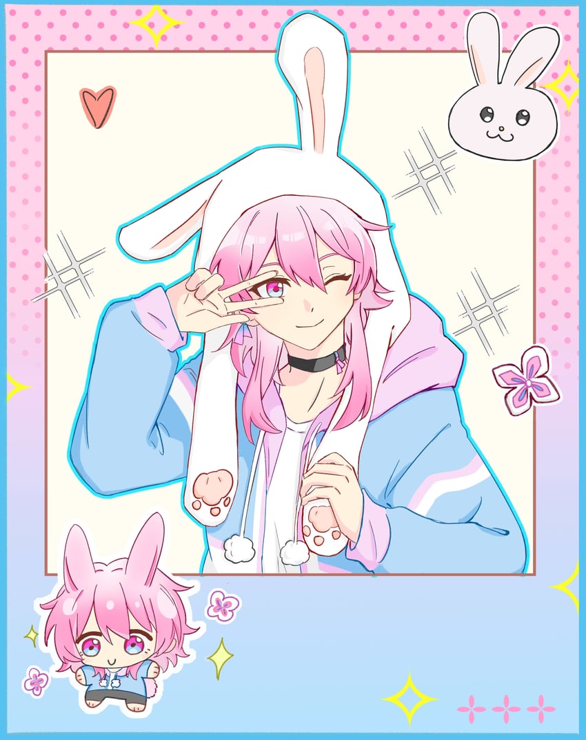 march 7th (honkai and 1 more) drawn by yueli675