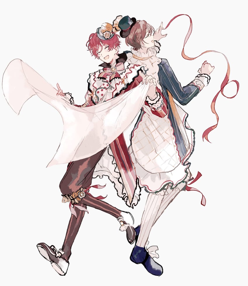 chloe collins and rustica ferch (mahoutsukai no yakusoku) drawn by 22kolink