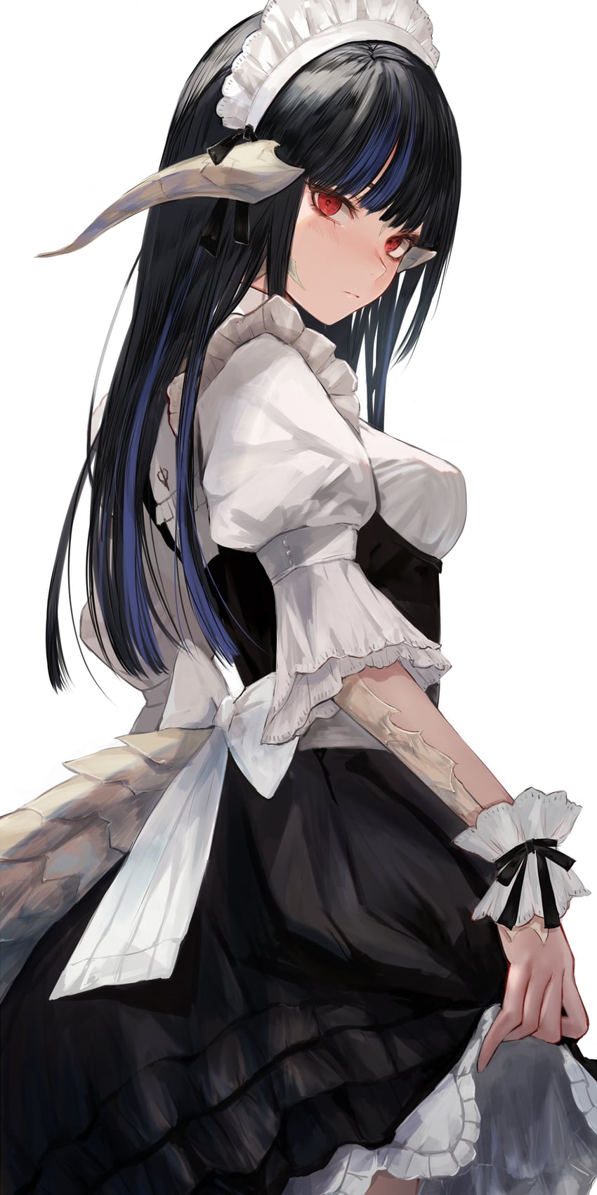 warrior of light (final fantasy and 1 more) drawn by maho_moco