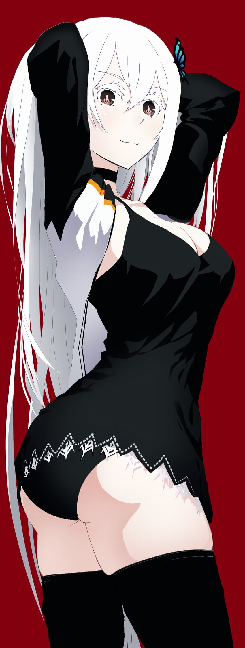 echidna (re:zero kara hajimeru isekai seikatsu) drawn by liteknight