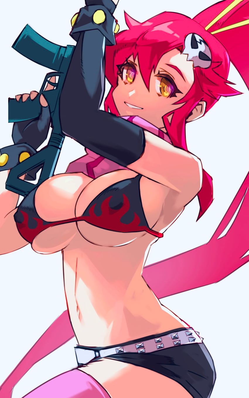 yoko littner (tengen toppa gurren lagann) drawn by ura_dora