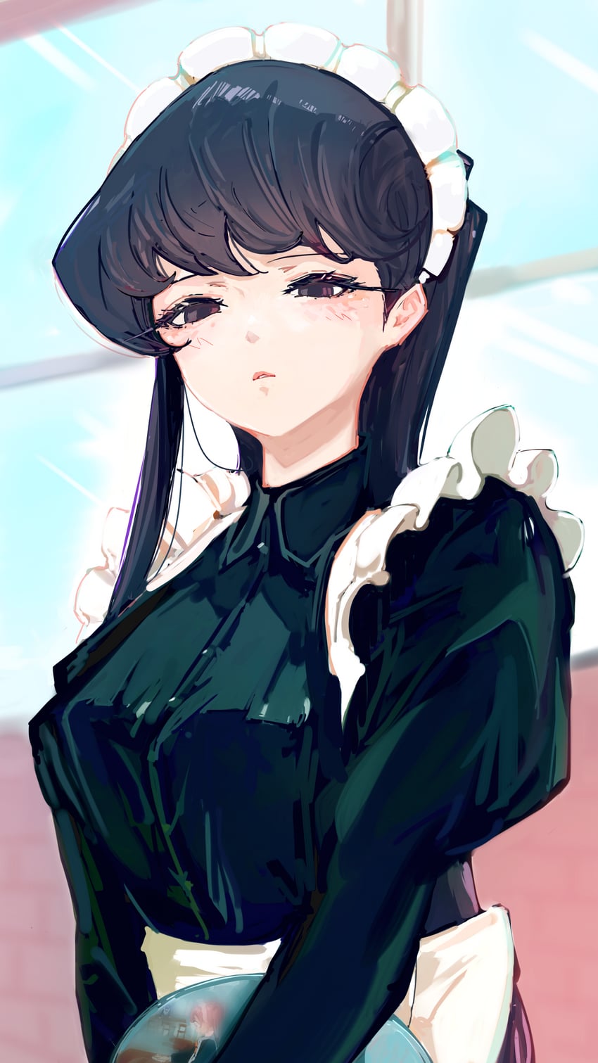komi shouko (komi-san wa komyushou desu) drawn by higemu