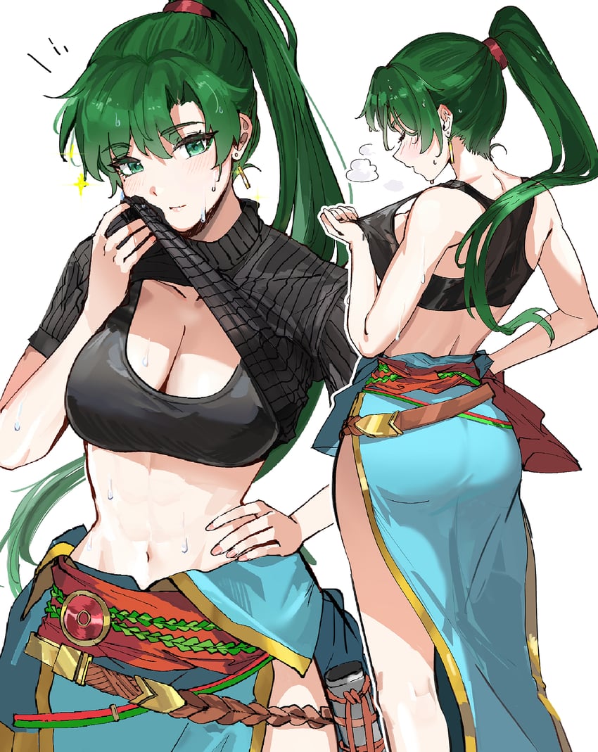 lyn (fire emblem and 1 more) drawn by ormille