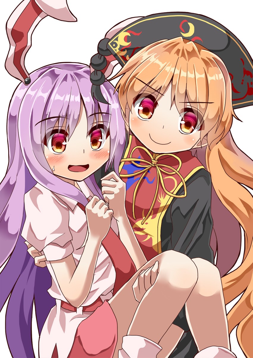 reisen udongein inaba and junko (touhou) drawn by sugiyama_ichirou