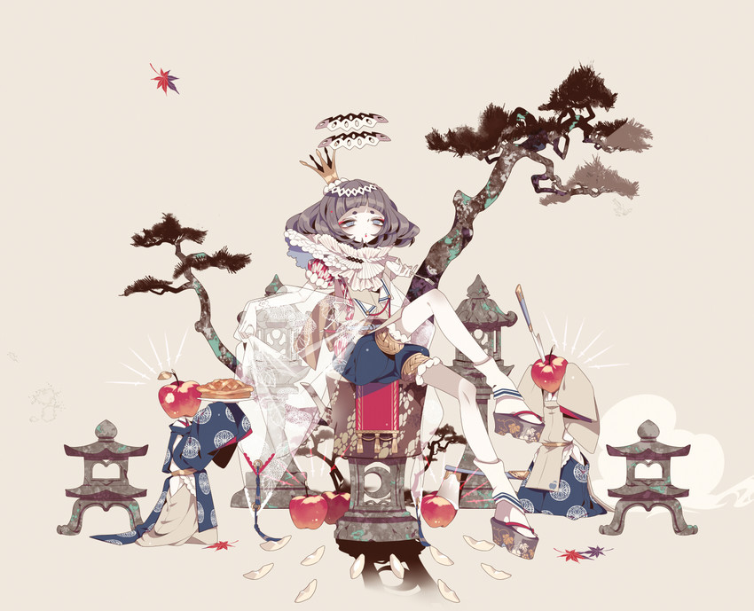 snow white (original and 1 more) drawn by shikimi_(yurakuru)