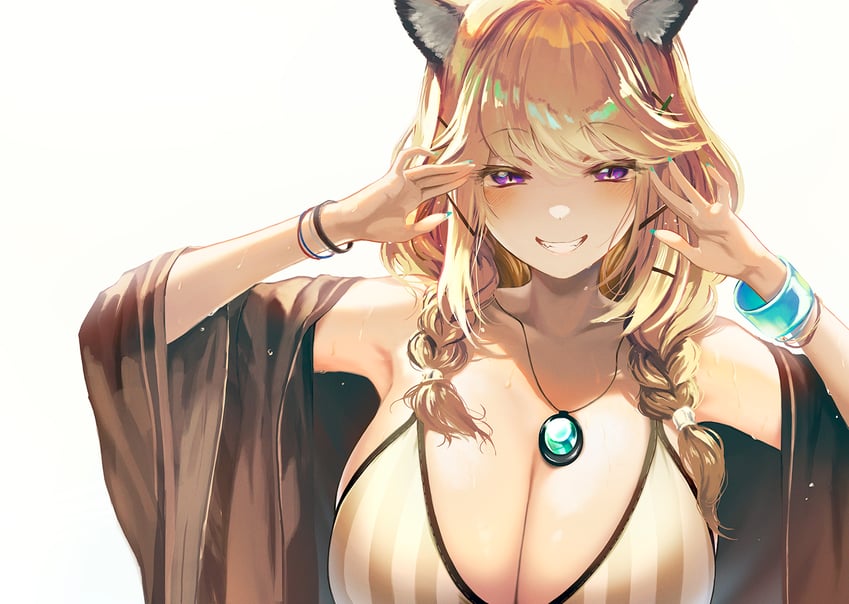 utage (arknights) drawn by takechi_akinobu
