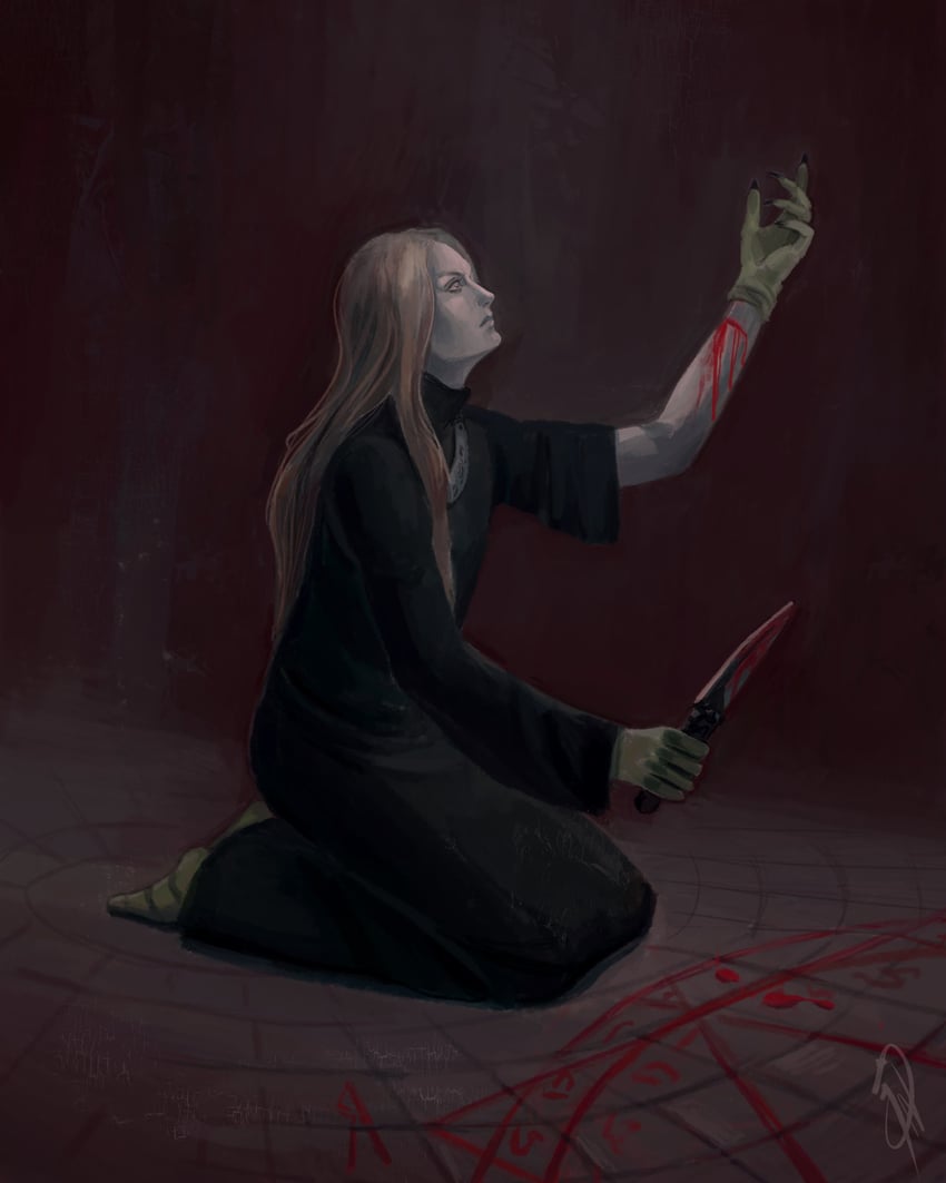 enki (fear & hunger and 1 more) drawn by i_s99_r9d