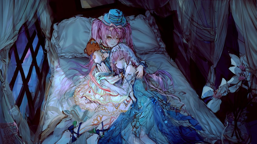 dance till dawn and daughter of the lake (nikki and 1 more) drawn by chaogecc