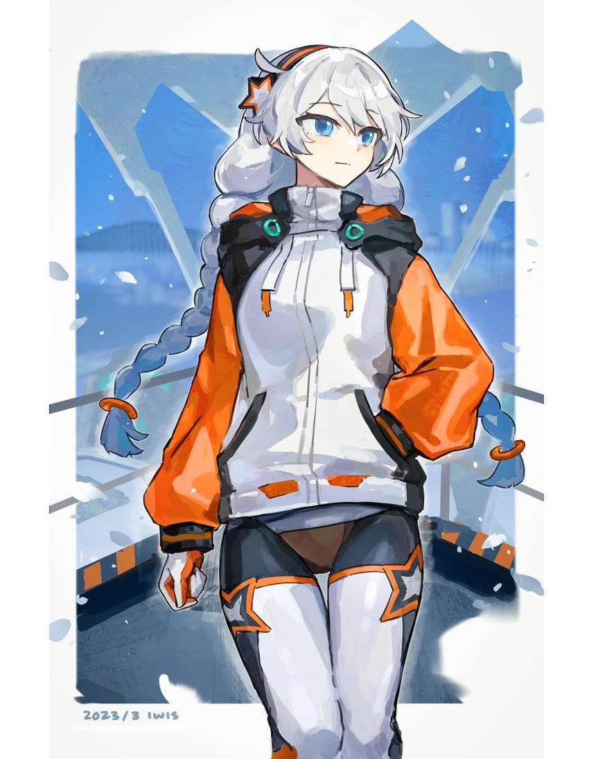 kiana kaslana (honkai and 1 more) drawn by iwis