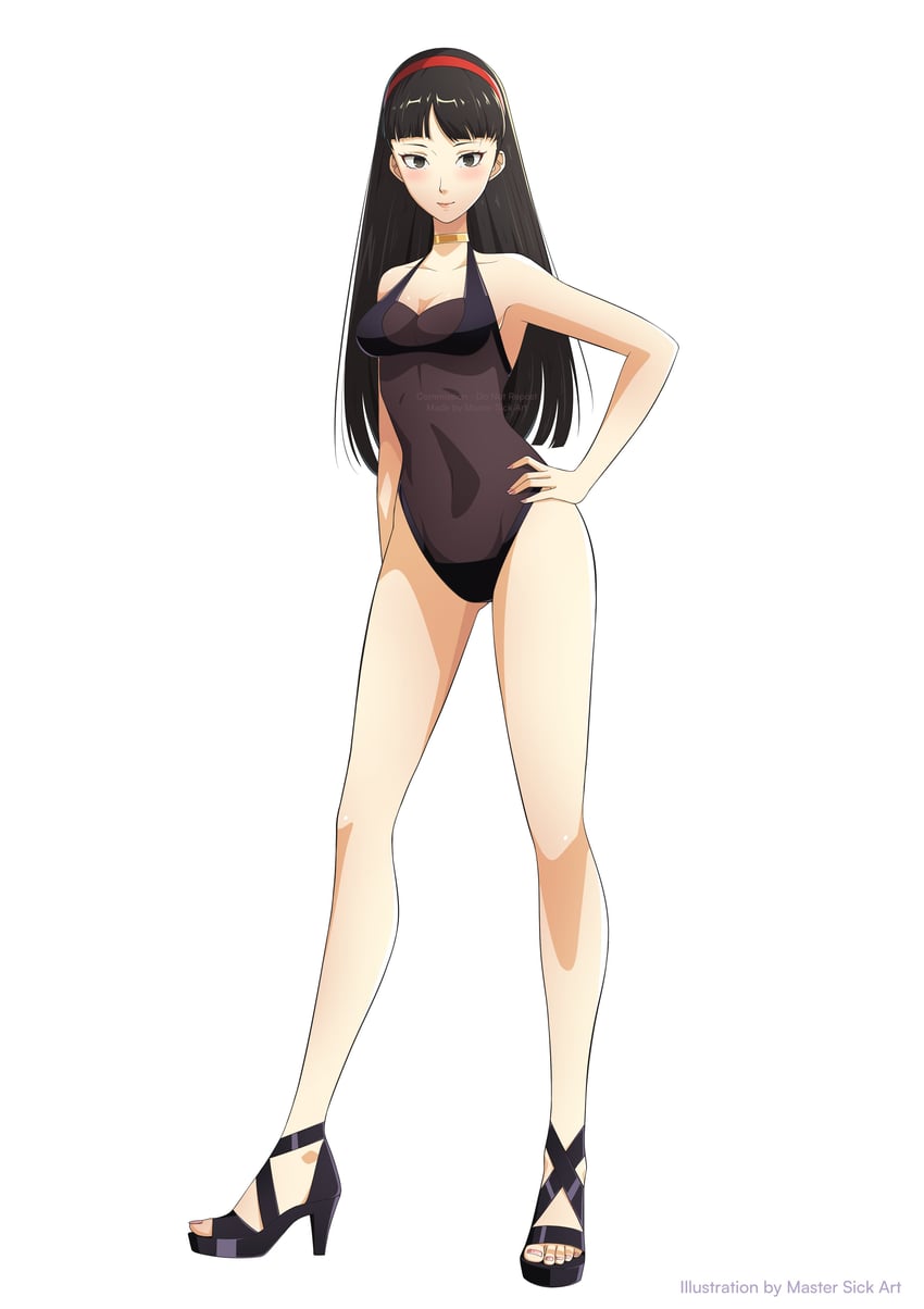 amagi yukiko (persona and 1 more) drawn by master_sick_art
