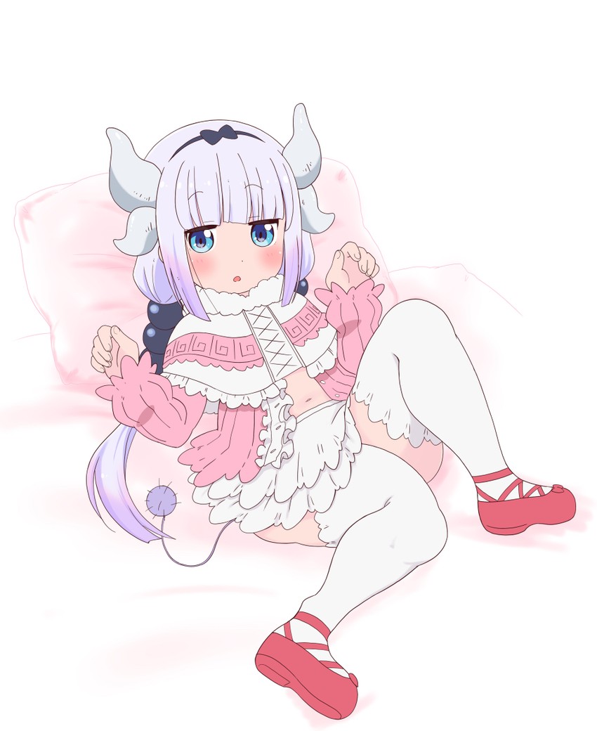 kanna kamui (kobayashi-san chi no maidragon) drawn by shirakawa_mayumi