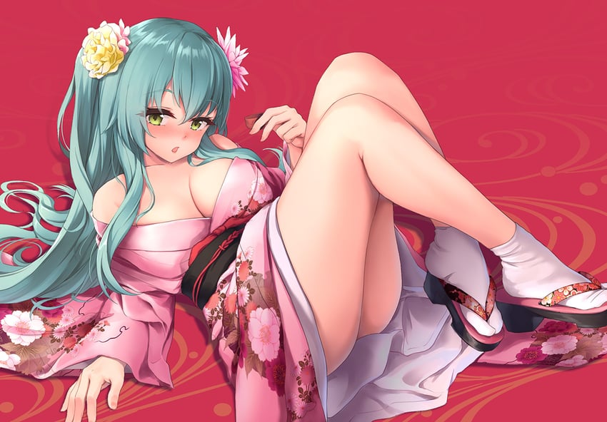 suzuya (kantai collection) drawn by awa_yume