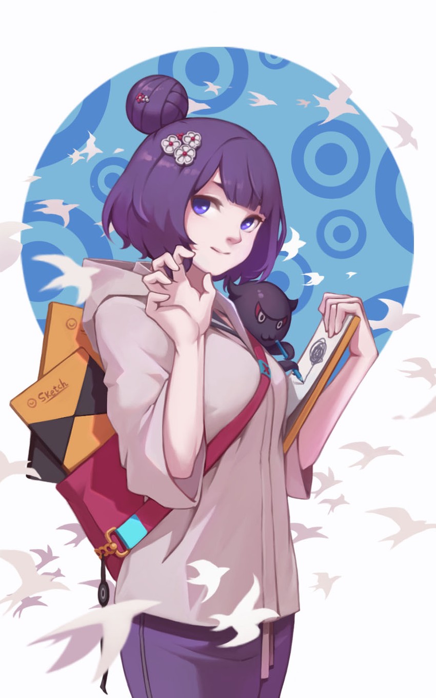 katsushika hokusai and tokitarou (fate and 1 more) drawn by bei_ju_luoxuan_wan