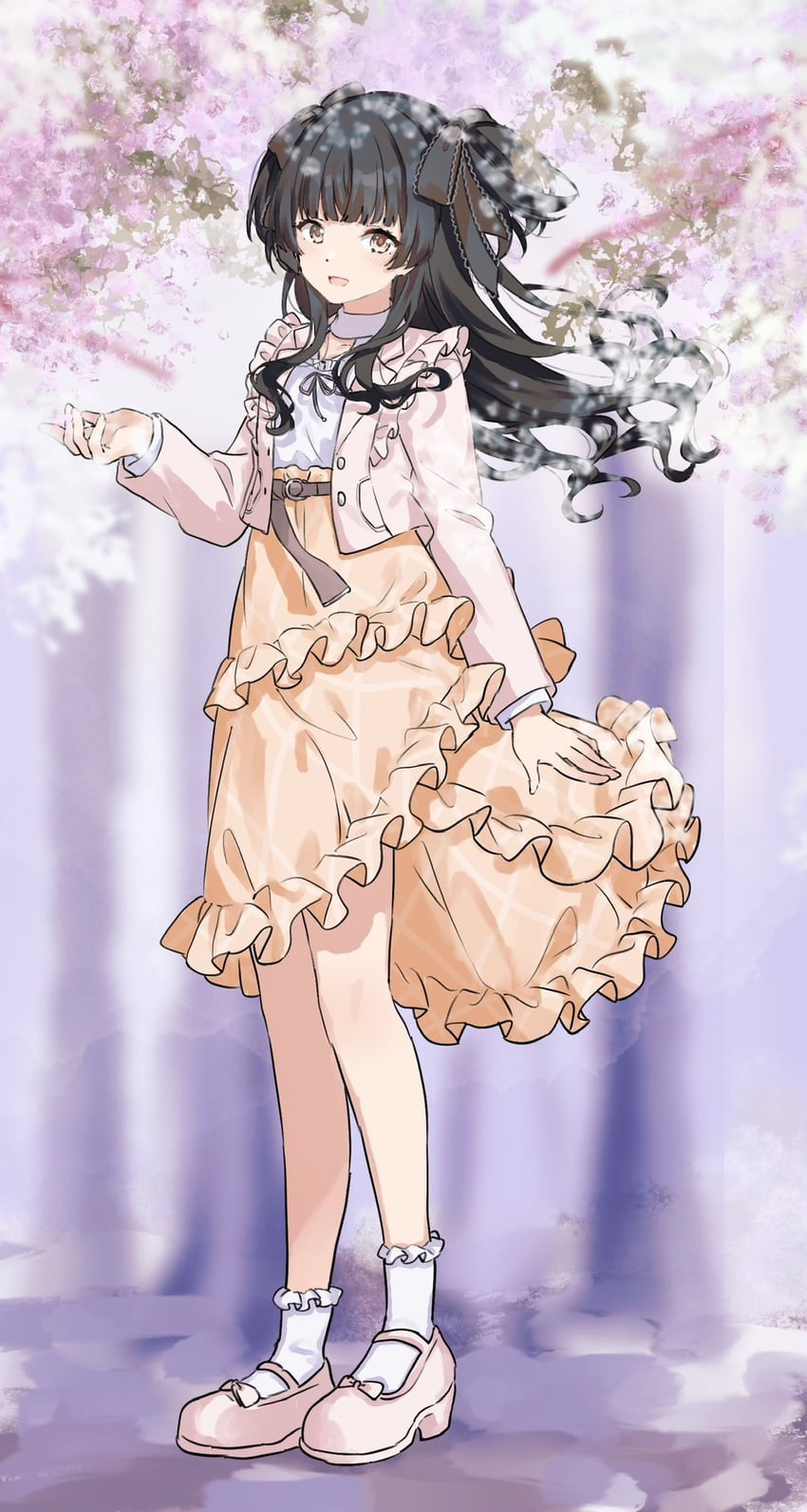 mayuzumi fuyuko (idolmaster and 1 more) drawn by migolu
