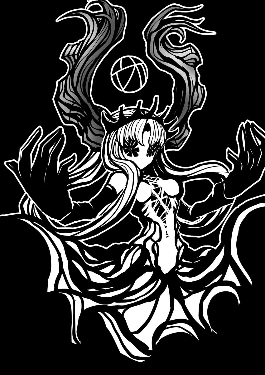 deus ex maki-chan (original) drawn by nazo_no_diaboro