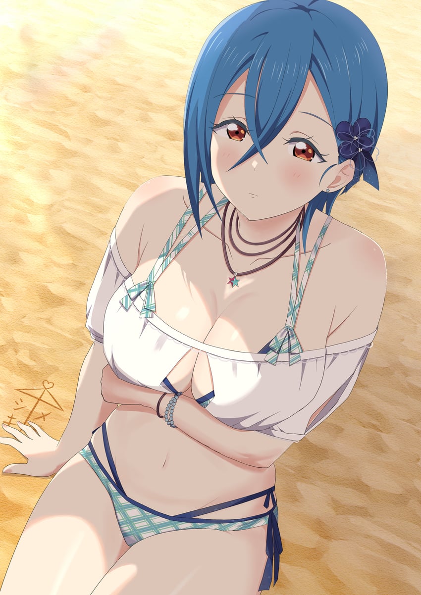 wakana shiki (love live! and 2 more) drawn by zanpon