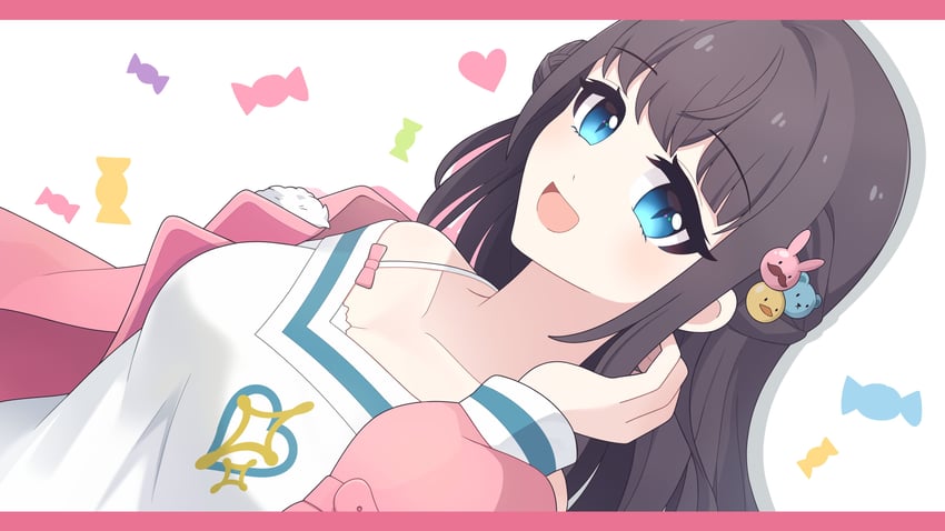 song mia (nijisanji and 1 more) drawn by meronaviolet