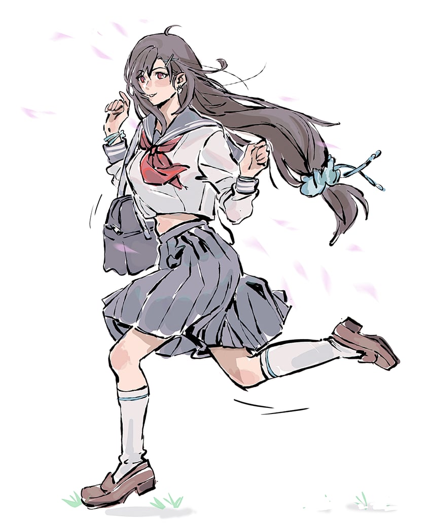 tifa lockhart (final fantasy and 2 more) drawn by morgengischt