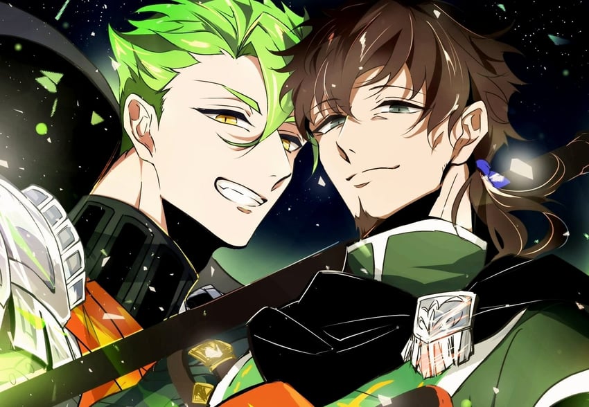 achilles and hector (fate and 1 more) drawn by nununukakaka