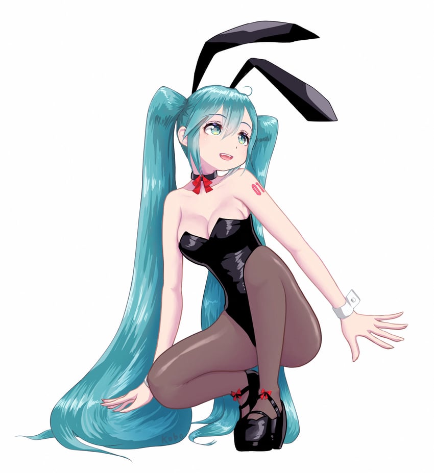 hatsune miku (vocaloid) drawn by momoreport
