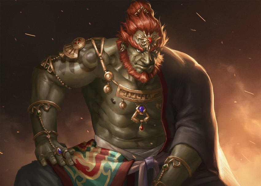 ganondorf (the legend of zelda and 1 more) drawn by nick300