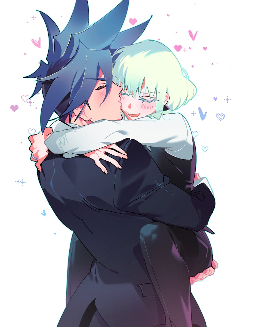 lio fotia and galo thymos (promare) drawn by km_(ksolee1201)