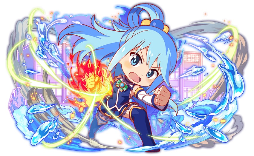 aqua (kono subarashii sekai ni shukufuku wo! and 2 more)