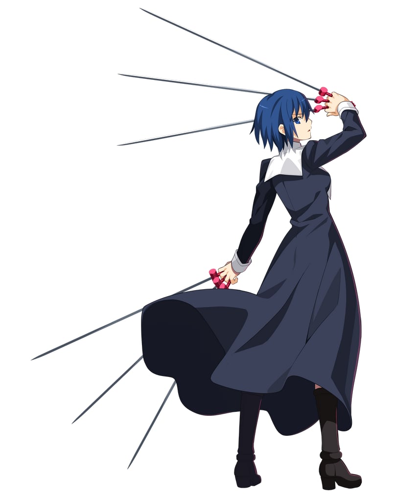 ciel (tsukihime and 2 more) drawn by takeuchi_takashi