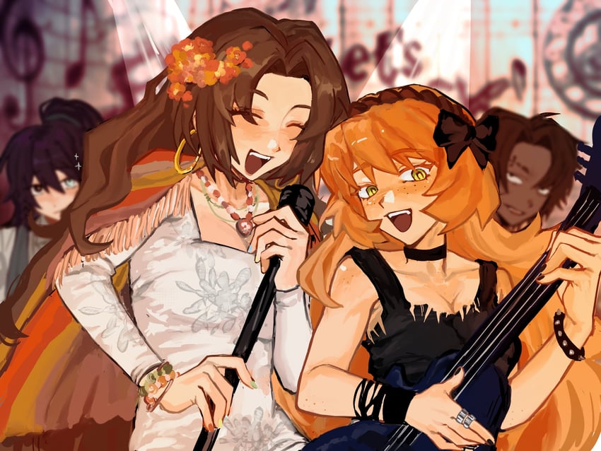 ishmael, hong lu, heathcliff, and rodion (project moon and 1 more) drawn by wu_kai_zajiao_shiyan_shi