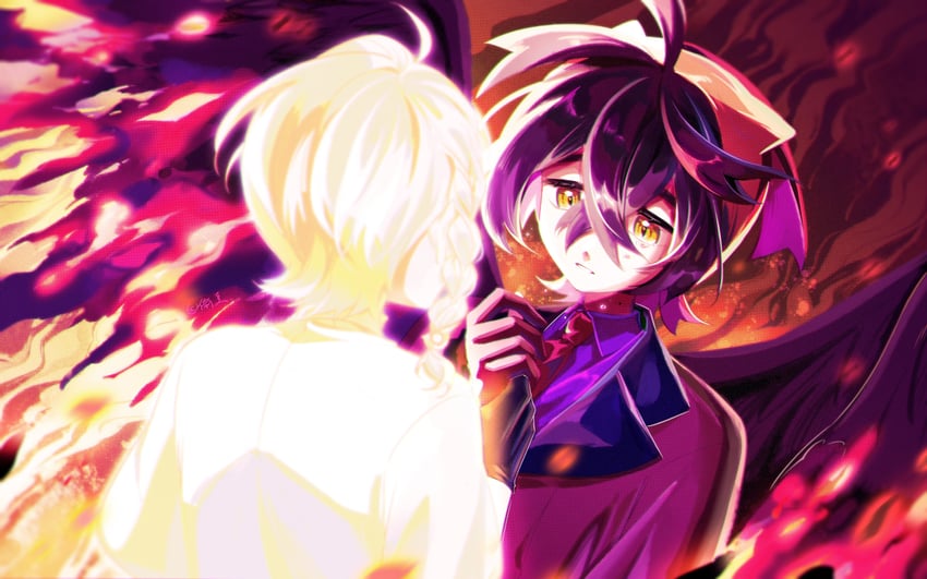 kieran and juliana (pokemon and 1 more) drawn by xiaxiania