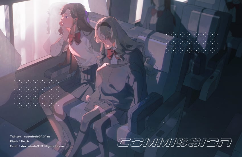 saijou claudine and tendou maya (shoujo kageki revue starlight) drawn by whoami8624