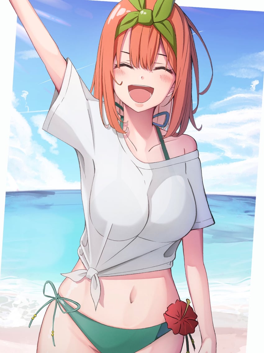 nakano yotsuba (go-toubun no hanayome) drawn by rakuna_gaku