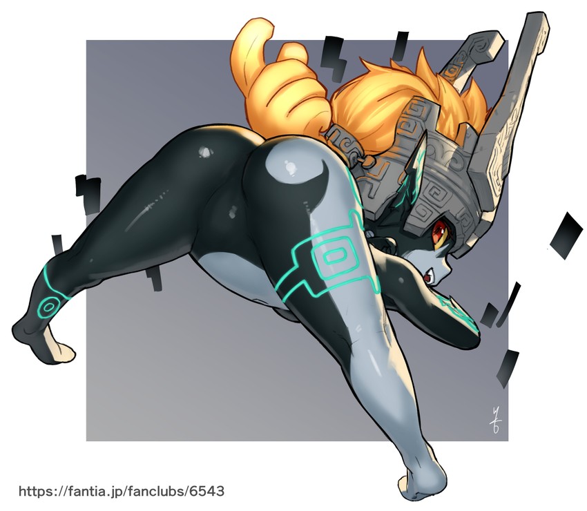 midna (the legend of zelda and 1 more) drawn by kawakami_rokkaku
