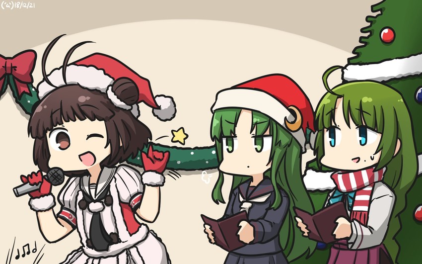 naka, yuugumo, nagatsuki, and naka kai ni (kantai collection) drawn by hamu_koutarou