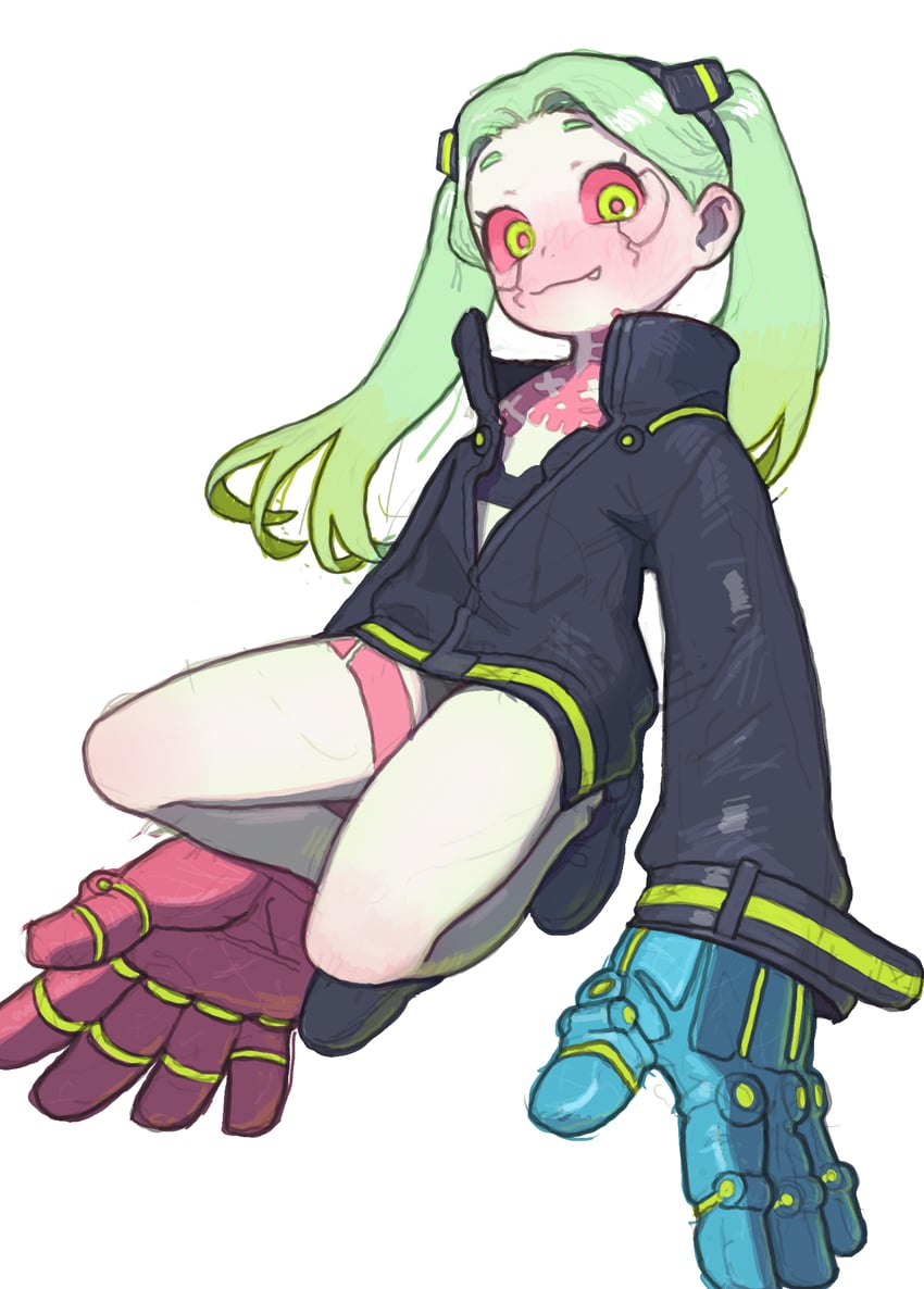 rebecca (cyberpunk and 1 more) drawn by possummachine