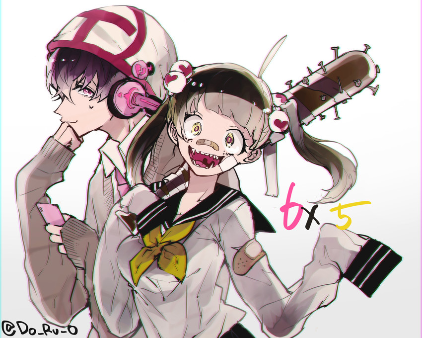 matsuno jyushimatsu and matsuno todomatsu (osomatsu and 2 more) drawn by doruo