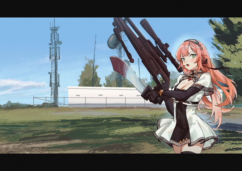 r93 (girls' frontline and 2 more) drawn by persocon93