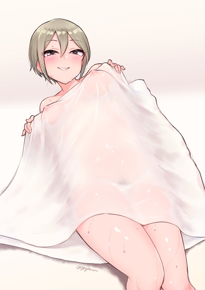 shiomi syuko (idolmaster and 1 more) drawn by gojarun