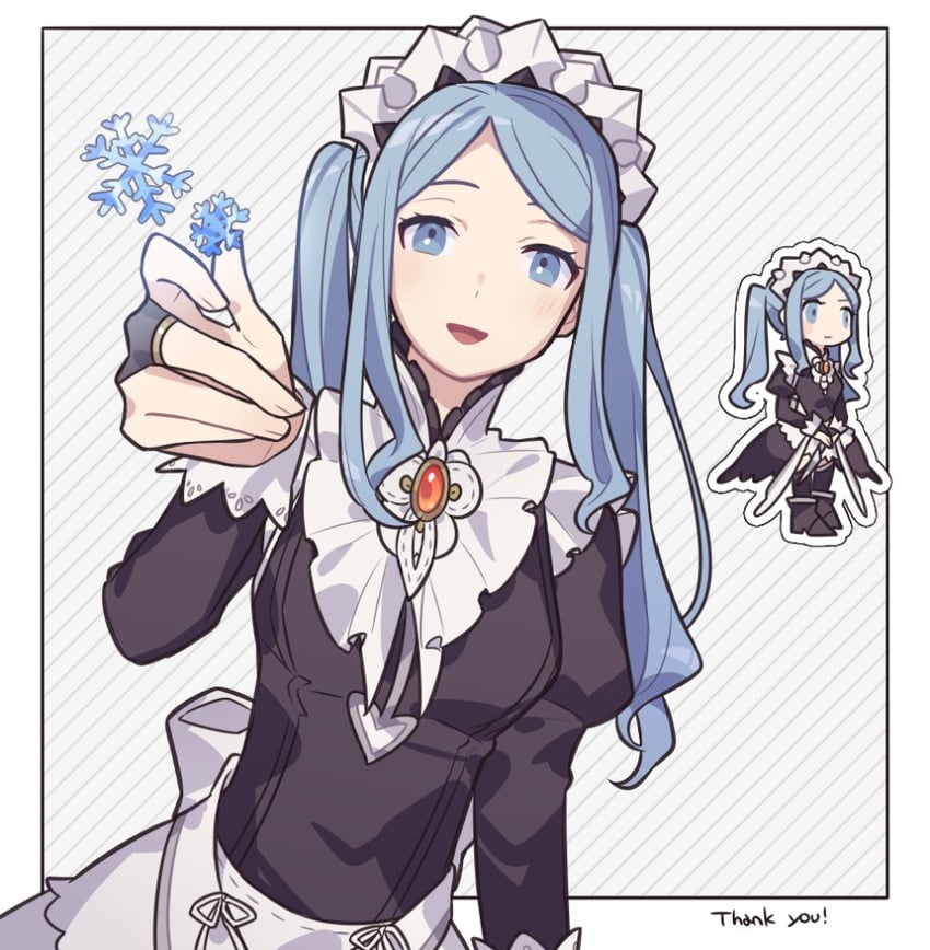 flora (fire emblem and 1 more) drawn by haconeri