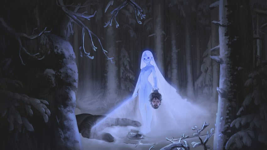 white walker (a song of ice and fire) drawn by wass_nonnam